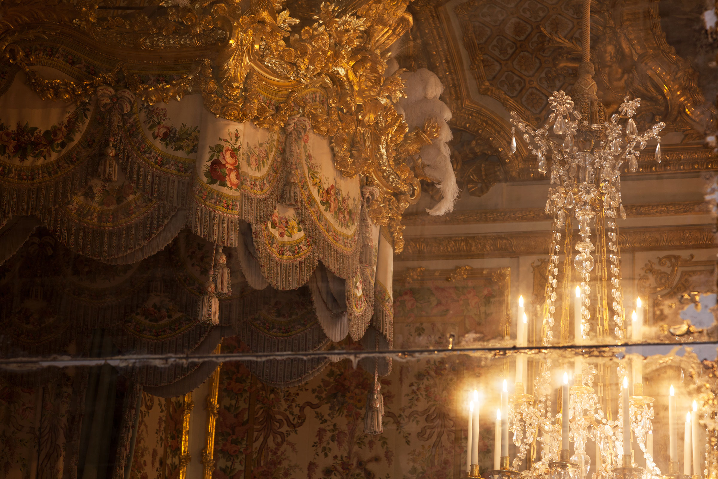 Versailles - La chambre de la Reine - 