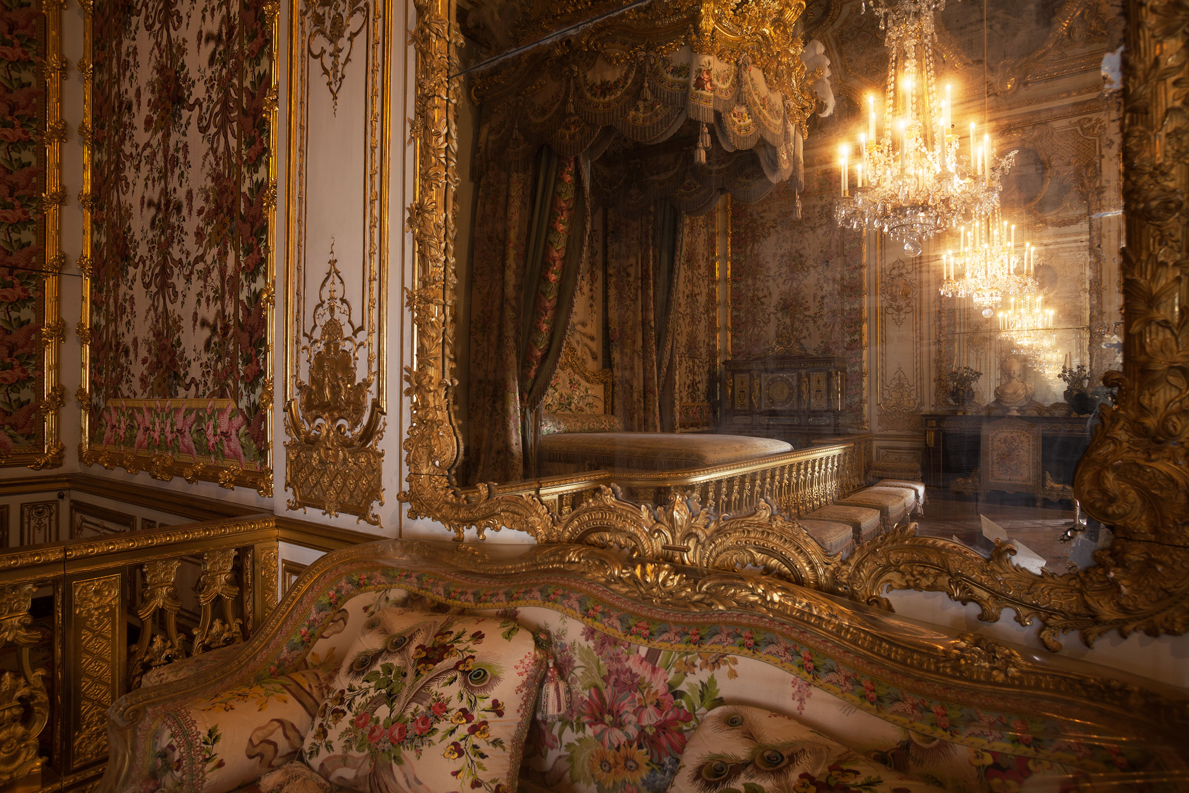 Versailles - La chambre de la Reine - 