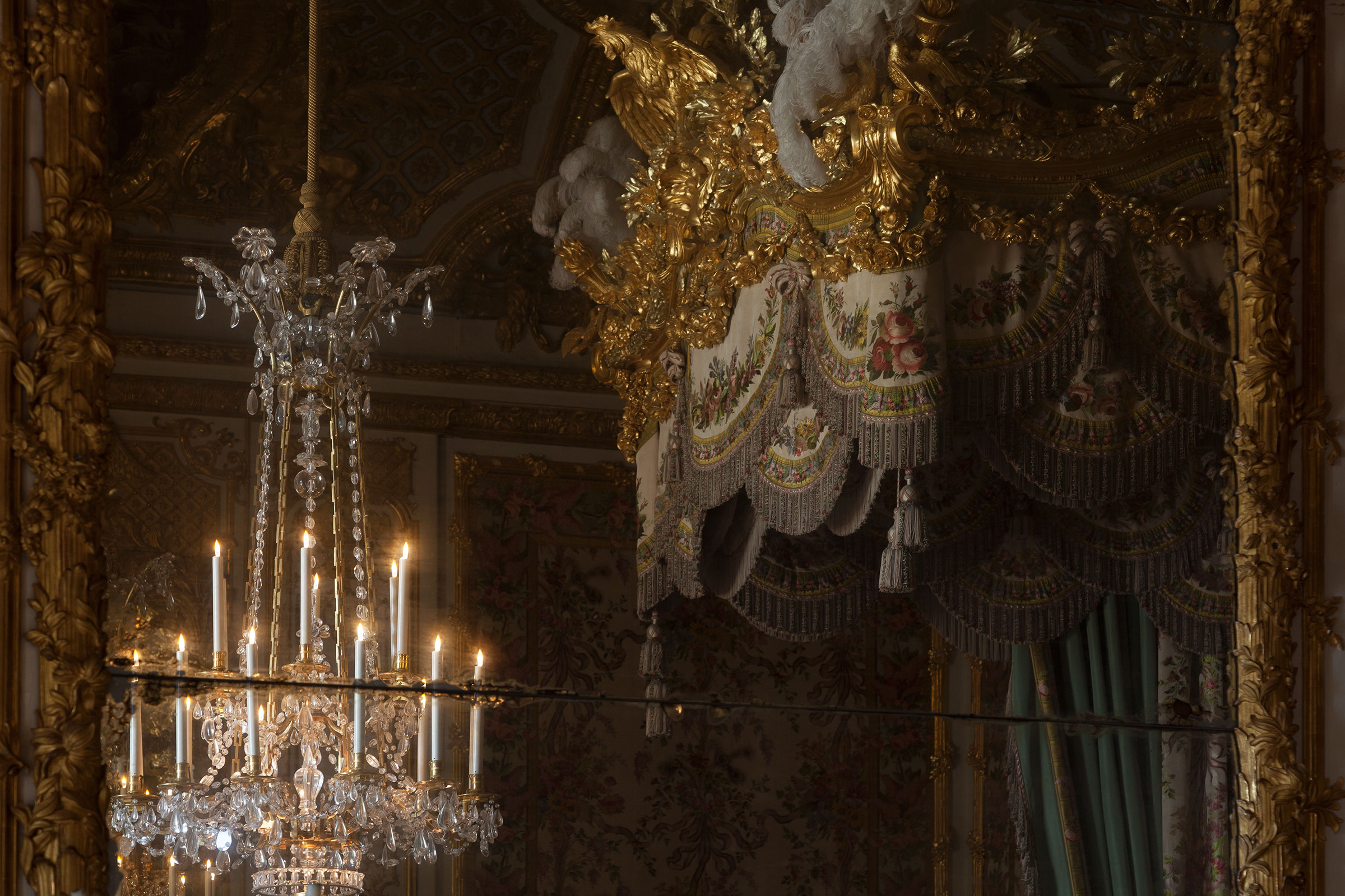 Versailles - La chambre de la Reine - 